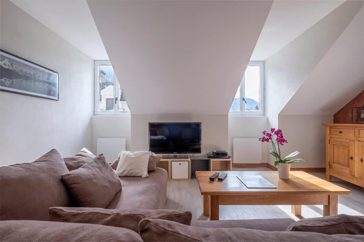 L'Appart 52, Magnifique Duplex En Plein Coeur De Chamonix-Mont-Blanc Eksteriør billede